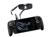 Le pack ROG Ally X20 comprend l'ordinateur de poche et les lunettes ROG Xreal R1 Edition 20 Gaming AR Glasses.