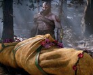Kratos, personnage de God of War, et Laufey, illustrés