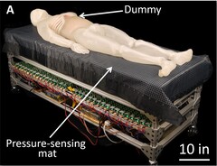 Illustration du nouveau matelas à pression alternée (Source de l&#039;image : Science.org Robotics ; recadré)