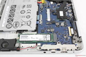 Samsung Notebook 9 Pen - Emplacement M.2 2280 PCIe.