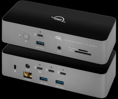 OWC présente sa nouvelle station d&#039;accueil Thunderbolt 5 avec 11 ports au Computex 2025. (Source de l&#039;image : OWC)
