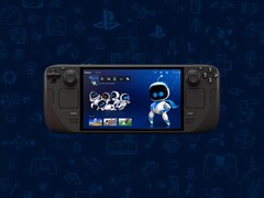 PS Remote Play affiché sur la console portable Steam Deck