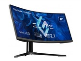 Le nouveau moniteur de jeu ultra-large de ViewSonic devrait offrir une excellente fidélité des couleurs, entre autres caractéristiques haut de gamme. (Image source : ViewSonic)