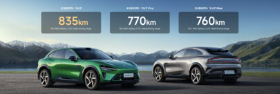 La gamme de SUV Xiaomi YU7. (Source : Xiaomi)