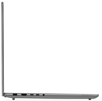 Lenovo Yoga Pro 9i Aura : ports, à gauche. (Source de l'image : Lenovo)