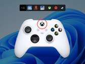 La nouvelle barre de contrôle est une forme simplifiée de la Xbox Game Bar. (Image source : Microsoft)