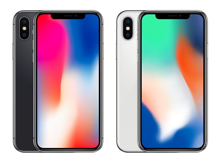 iPhone X de 2017 avec une refonte majeure pour le 10e anniversaire de l'iPhone. (Source de l'image : Apple)