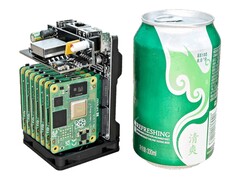 Le NanoCluster relie plusieurs cartes informatiques. (Source de l'image : Sipeed)