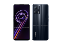 Le Realme 9 Pro. (Source : OnLeaks X SmartPrix)