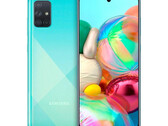 Le successeur de la Galaxie A71, illustré, pourrait soutenir l'OIS. (Source de l'image : Samsung)