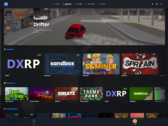 La nouvelle page de découverte basée sur les étagères, introduite dans la mise à jour d'octobre 2025 de s&amp;box, permet de faire apparaître plus efficacement les jeux créés par la communauté (Image : Facepunch Studios)