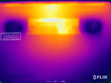 Températures de surface en bas (test de stress)