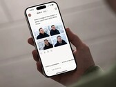 Un utilisateur interagissant avec Grok AI via un smartphone (Source de l'image : Bryan M Wolfe/Digital Trends)