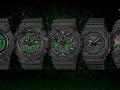 Les montres G-Shock Black et Electro Green de Casio