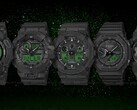 Les montres G-Shock Black et Electro Green de Casio