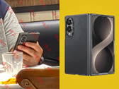 Photo : Une photo fraîchement divulguée du Samsung Galaxy Z Fold 8 Ultra (à gauche), ainsi qu'une image précédemment divulguée de son étui par Alibaba.