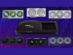 Les cartes Intel Arc B580 (photo) sont dotées d'une mémoire GDDR6 de 12 Go. (Source de l'image : Intel)