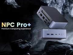 Le NPC Pro+ est équipé d'un Ryzen 7 8745HS. Photo : une image promotionnelle du mini PC. (Source de l'image : N-one - édité)