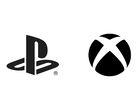 Les logos PlayStation et Xbox sur fond blanc (source de l'image : PlayStation et Xbox)