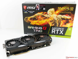 En test : la MSI RTX 2080 Gaming X Trio. Modèle de test aimablement fourni par MSI Taiwan.