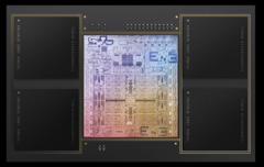 Le Apple M1 Max, avec son GPU de 32 cœurs, est aussi puissant qu&#039;une Nvidia RTX 2080 et que la Sony PS5. (Image : Apple)