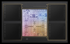 Le Apple M1 Max, avec son GPU de 32 cœurs, est aussi puissant qu'une Nvidia RTX 2080 et que la Sony PS5. (Image : Apple)