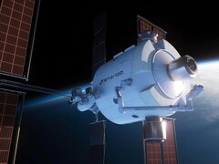 Rendu conceptuel de la station spatiale commerciale Starlab (Source de l&#039;image : Starlab ; recadré)