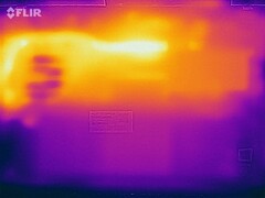 Le Lenovo ThinkPad T14 équipé d'un processeur Intel fonctionne à plein régime lors du test