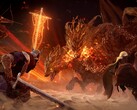 Jeu coopératif Elden Ring Nightreign contre Tricephalos. (Source de l'image : Steam)