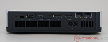 Minisforum AI X1 Pro - Connexions sur le panneau arrière