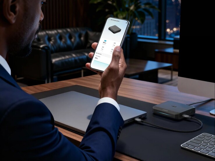 La base de recharge Anker Prime (150W, 3 ports)