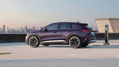 L'Audi Q4 e-tron 2022 ne recevra que des modifications et des mises à niveau mineures pour sa deuxième année modèle en Europe (Image : Audi)
