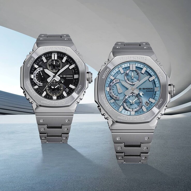 Les modèles Casio GMCB2100D1A (à gauche) et GMCB2100AD2A (à droite). (Source de l'image : Casio)