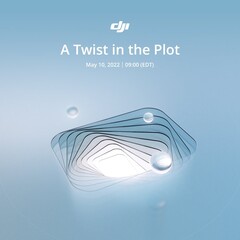 Le teaser de DJI ne dévoile pas grand-chose avant l'événement de lancement du 10 mai. (Image source : DJI)