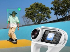 L'utilisation de sa propre caméra pour le suivi du sujet permet à l'AI Tracker d'être indépendant de la plateforme (Source de l'image : Insta360)