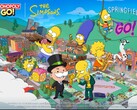 L'art promotionnel officiel de l'événement Monopoly Go The Simpsons.