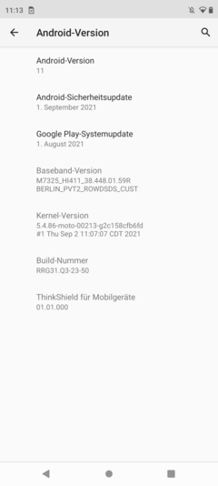 Logiciel Motorola Edge 20