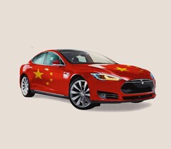 La Tesla Model S. Tesla China interrompt ses commandes de Model S et Model X sur fond de guerre tarifaire avec les États-Unis (Image source : Getty/The Atlantic)