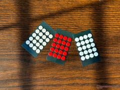 Les trois jeux de patins à points inclus