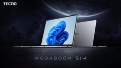 Le MegaBook S14. (Source de l'image : Tecno)