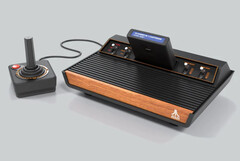 L'Atari 2600+ est une version modernisée de la première console d'Atari et prend en charge les cartes de jeu d'origine. (Image via Atari)