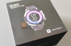 91mobiles a offert un premier aperçu de la Watch R Talk, une autre smartwatch de DIZO. (Image source : 91mobiles)