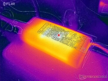 L'adaptateur CA peut atteindre plus de 32°C en cas d'utilisation intensive