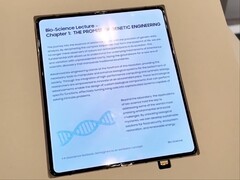 L'écran pliable sans plis de Samsung serait destiné au prochain Galaxy Z Fold 8. 