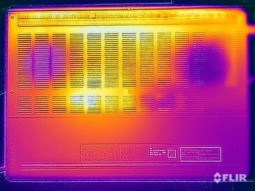 Test de résistance aux températures de surface (en bas)