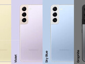 Apparemment, Samsung proposera la série Galaxy S23 en quatre couleurs également. (Image source : Samsung)