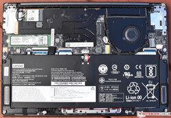 Lenovo IdeaPad 730S-13IWL - Les composants internes.