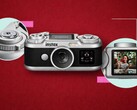L'appareil photo numérique Fujifilm Instax Pal 2 est doté de commandes physiques et présente un design rétro.