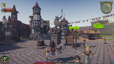 Photo : une capture d'écran du jeu Gedonia.