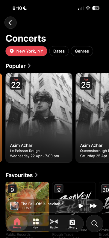 Avec la nouvelle mise à jour d'iOS, Apple Music se dote d'une nouvelle section 